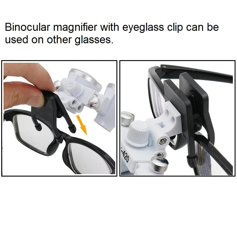 Glass Galilean Dental Magnifier