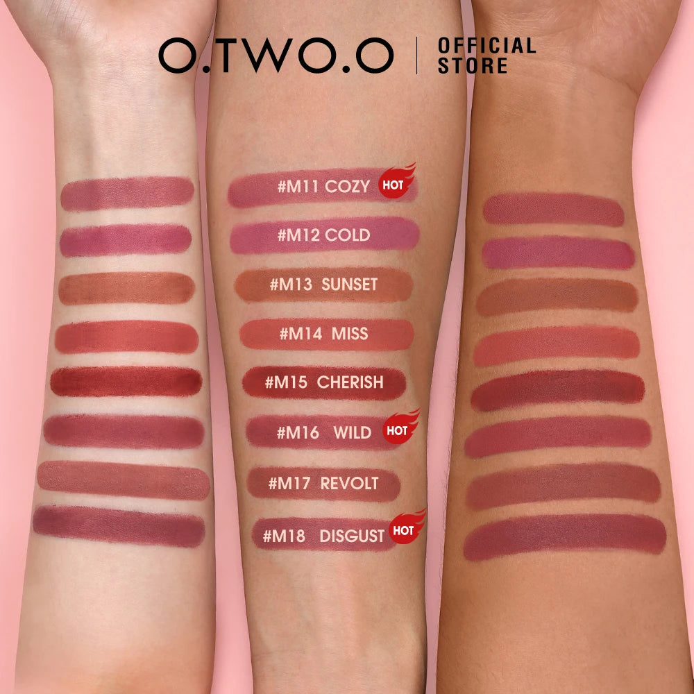 Lipstick Makeup Set Long Lasting Waterproof Lip Stick Smudge-free Matte Lip Tint