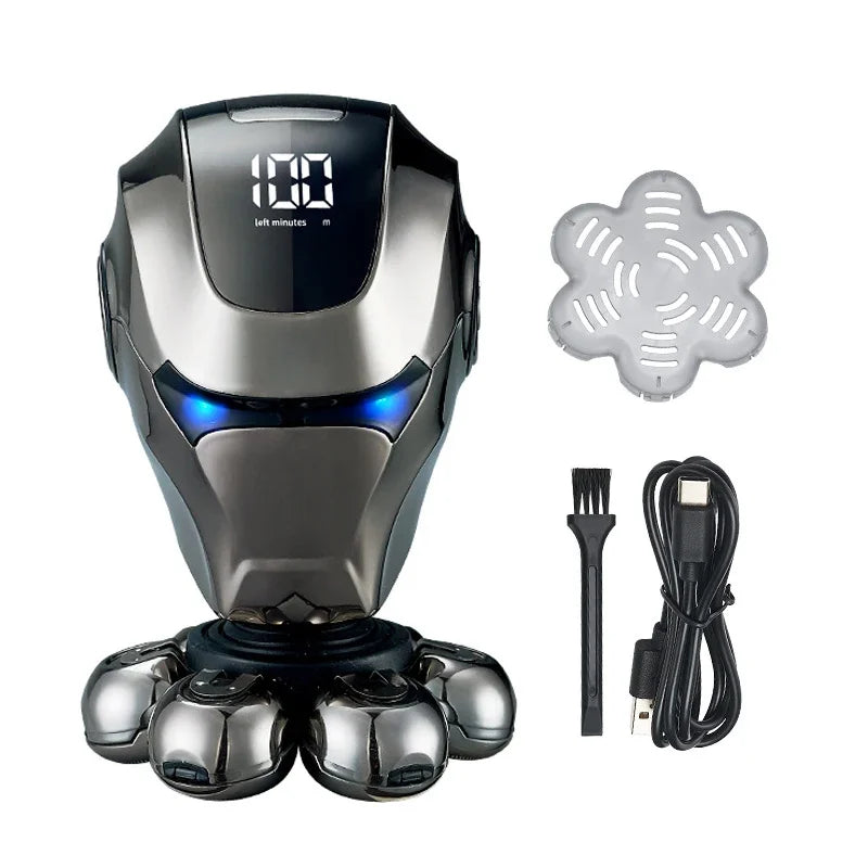 Electric Shaver For Men Bald Head Hair Clipper Nose Trimmer