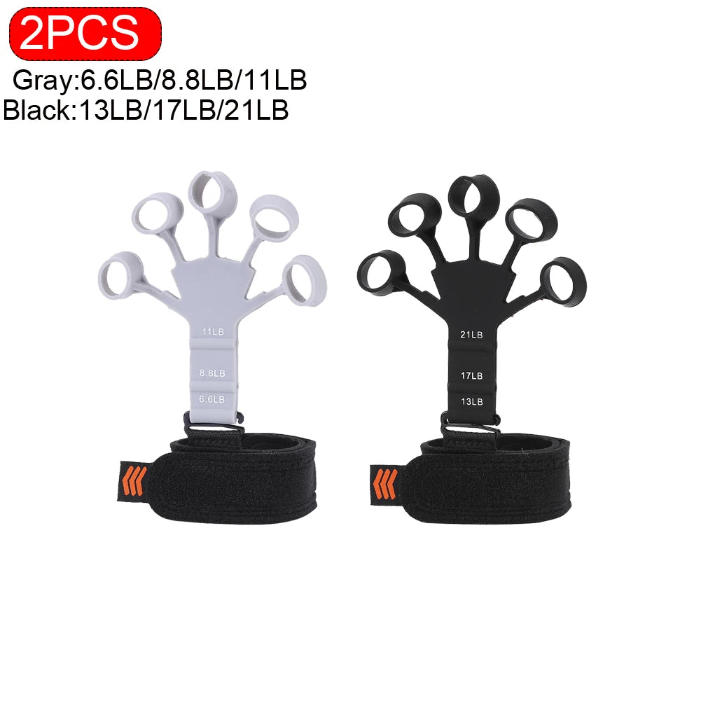 Finger gripper Finger exerciser Guitar finger exerciser Level 6 Resistance recovery Physical tool Patient hand enhancer