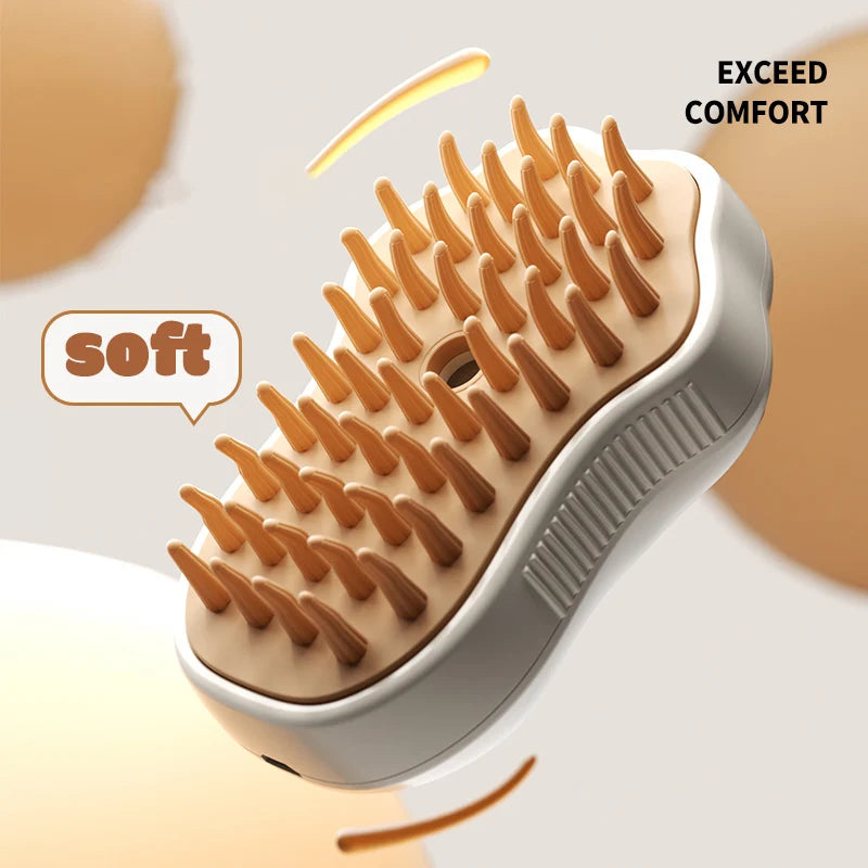 Cat Steam Brush Comb Dog Brush Electric Spray Cat Hair Brushes Massage Pet Grooming Hair Removal Combs