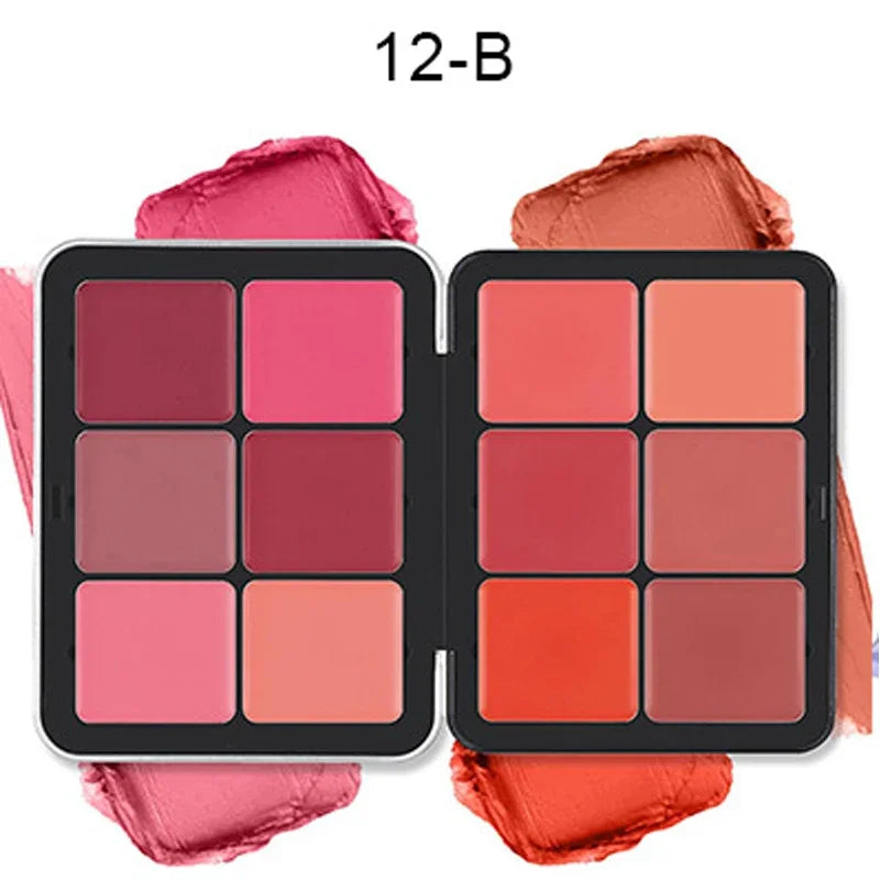 Concealer Blush Cream Matte Highlight Contour Makeup All-in-one Palette Contouring Makeup