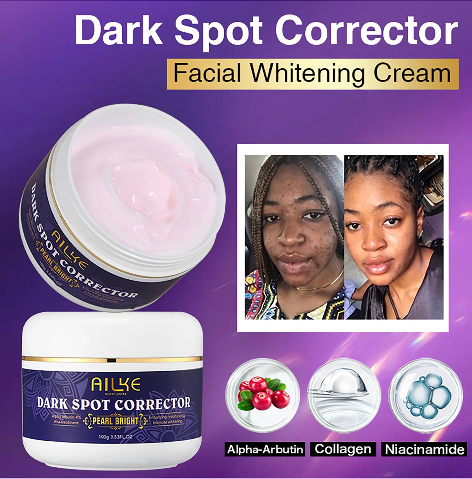 Glutathione Whitening Skin Care, Lightening Cream