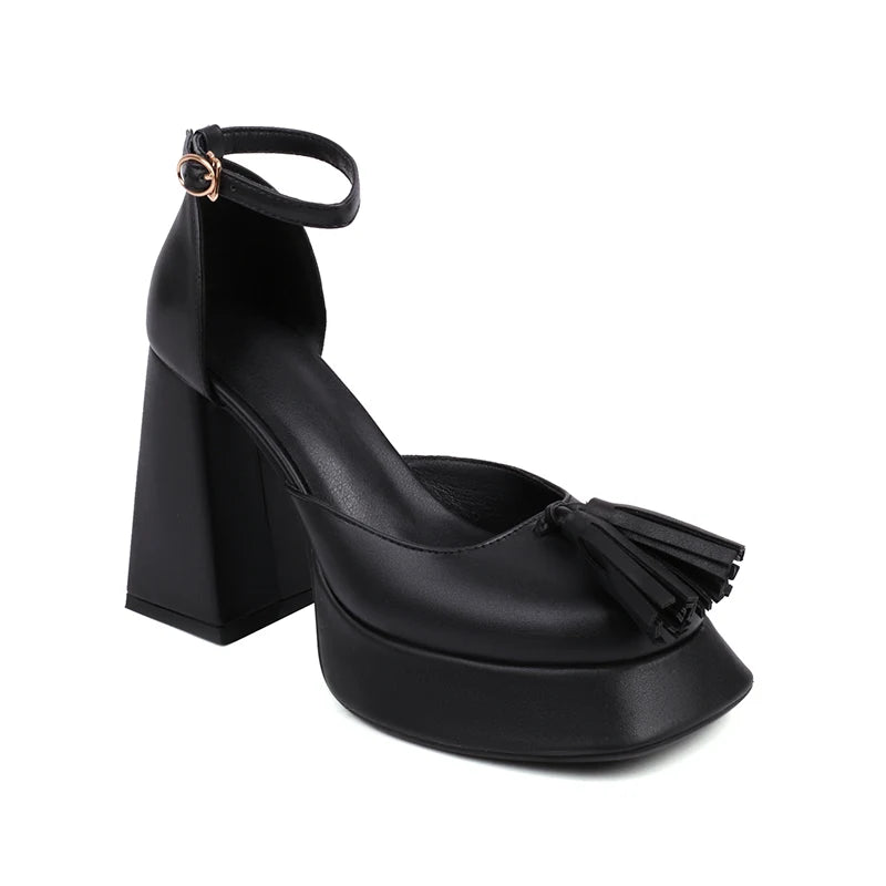 Women's High-Heeled Shoes With Breathable Lining Ultra-High Thick Heel Platform Sandals
