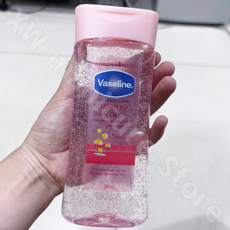 Vaseline Body Care Oil Brightens Skin Tone Improves Dull and Dry Skin Body Gel Oil
