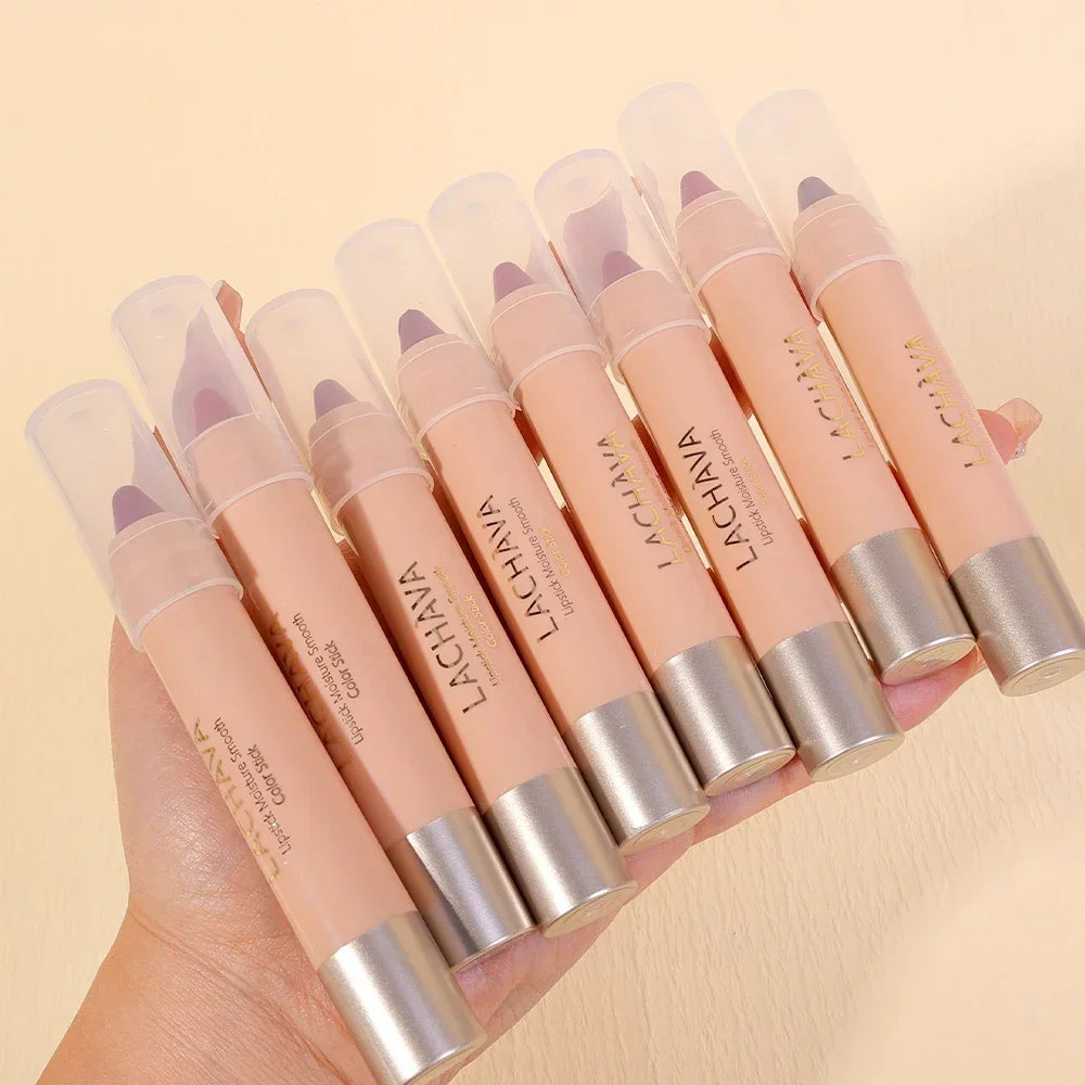 Nude Brown Lipliner Pen Waterproof  Red Matte Contour Tint Lipstick