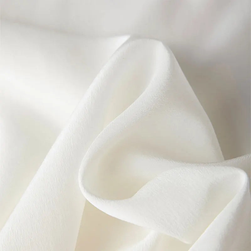 Women Slip Mulberry Silk Crepe Solid Colors Summer Sleeveless A-line Tank Dress