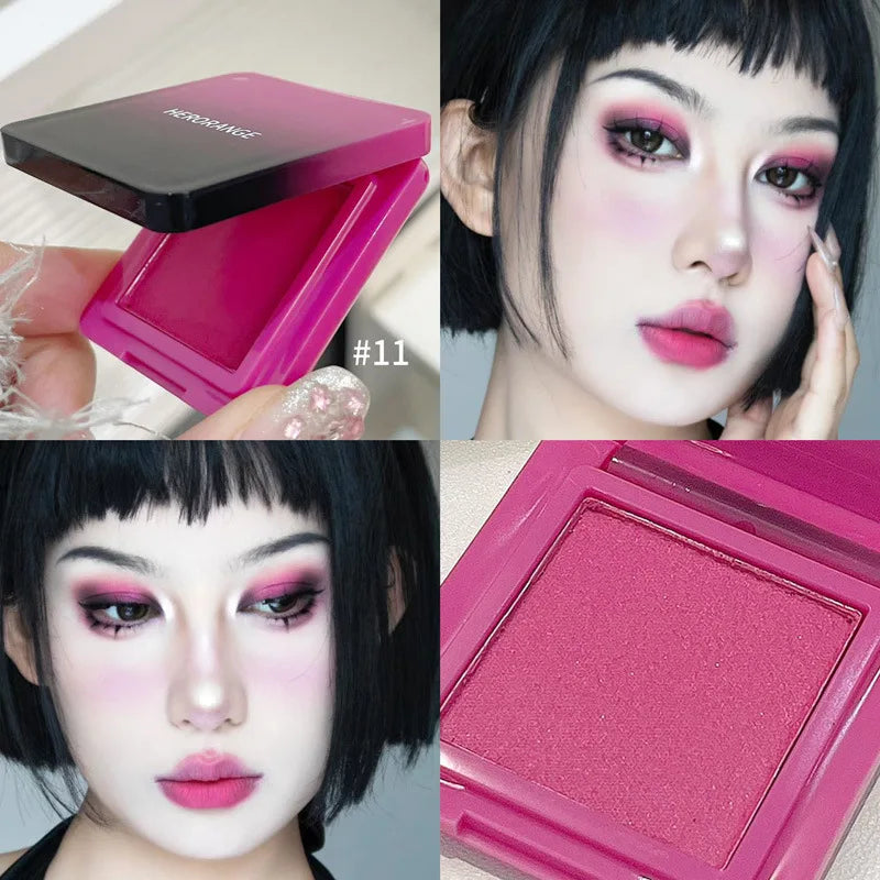 Wild Rose Black Eyeshdaow Palette Matte Glitter Single Color Eyeshadow
