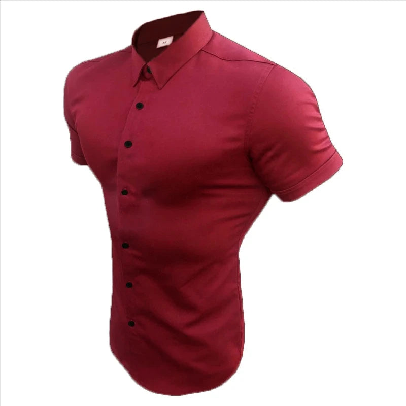 Men's Casual Formal Single-breasted Shirt