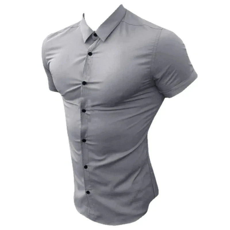 Men's Casual Formal Single-breasted Shirt