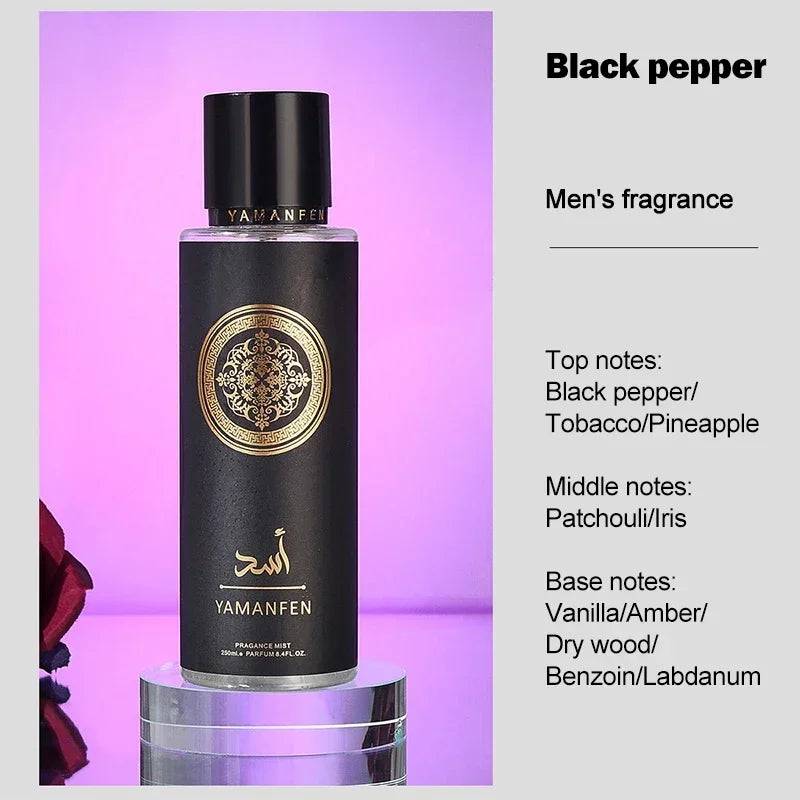 Arabic Dubai Perfume Floral Fragrance Excited Date Scent Body Spray, Long Lasting