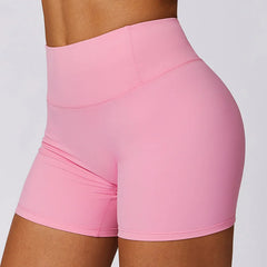 High Waist Workout Shorts Gym Wear Woman Fitness Outfits Yoga Pants