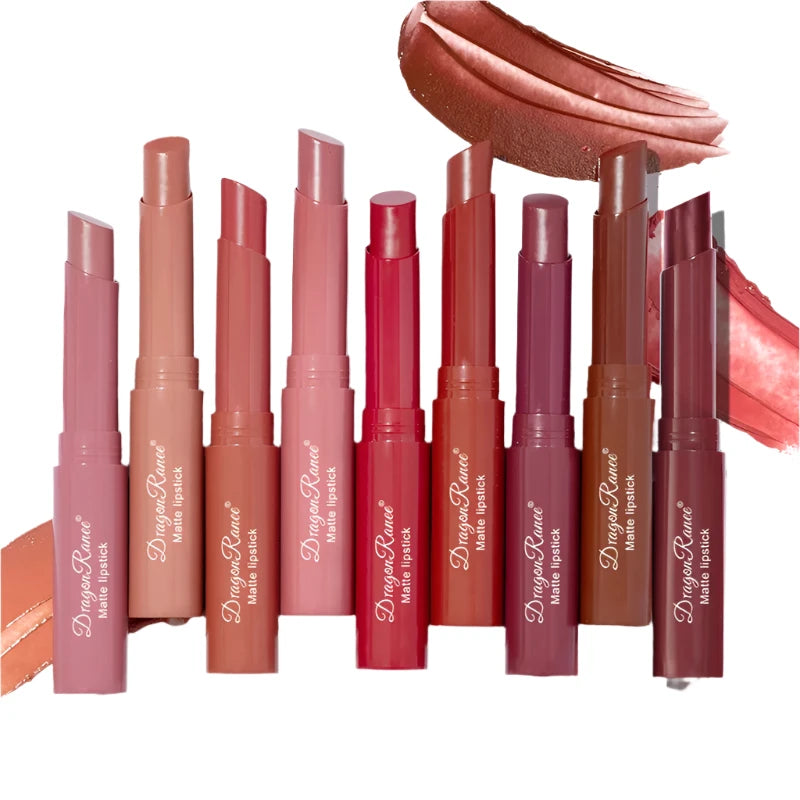 Matte Nude Lipstick 24 Hours Long Lasting Water Resistant Lip Gloss