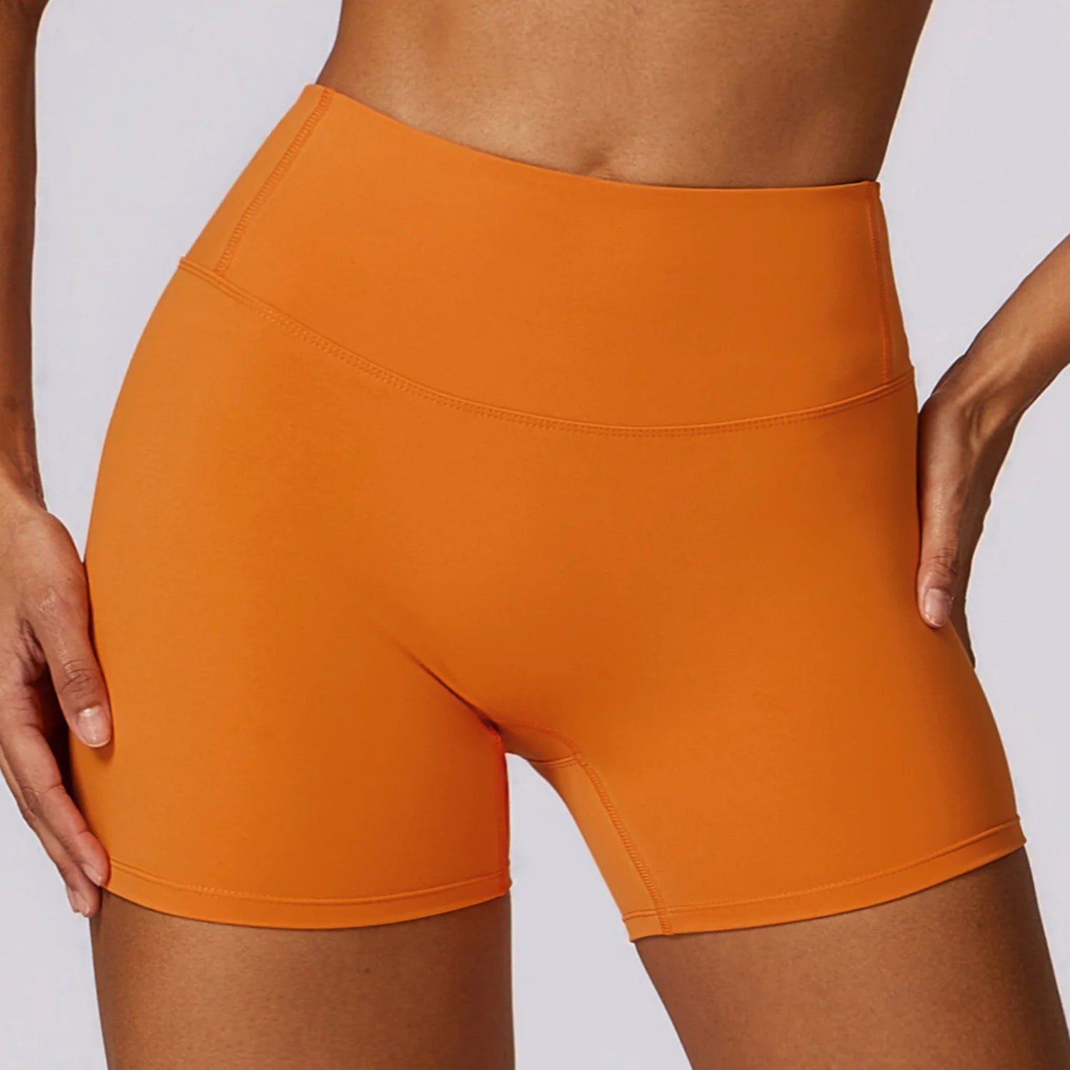 High Waist Workout Shorts Gym Wear Woman Fitness Outfits Yoga Pants
