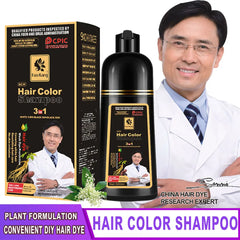Essence Black Hair Dye Shampoo Covering Hair Permanent Hair Color