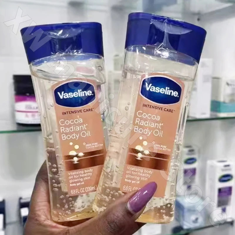 Vaseline Body Care Oil Brightens Skin Tone Improves Dull and Dry Skin Body Gel Oil
