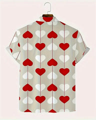 Hawaiian Men's Shirt Luxury Short Sleeve T-Shirt