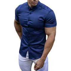 Men's Casual Formal Single-breasted Shirt