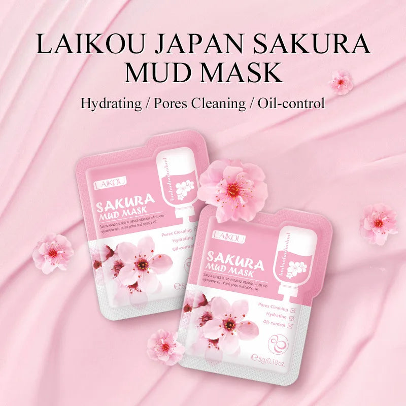LAIKOU Mud Mask Clay Mask Cleansing Repairing Facial Skin Care