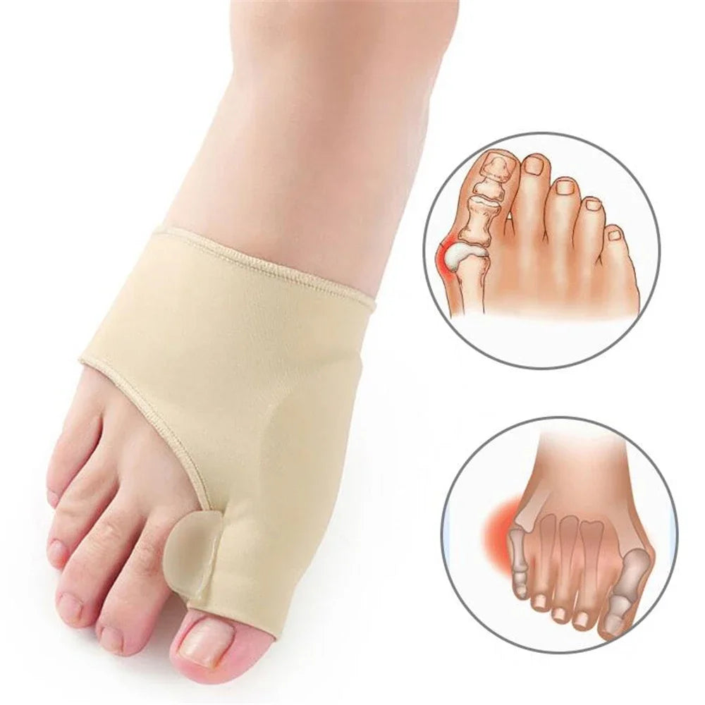 Toe Separator Hallux Valgus Bunion Corrector Hammer Toe Straightener