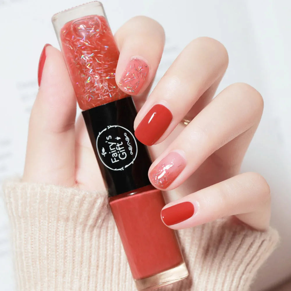 Nails Polish Long Lasting Waterproof And No-Bake Quick Drying Gel Nails Polish