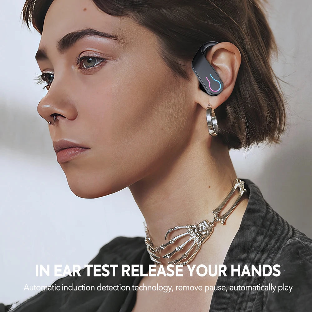 Bluetooth 5.3 Earphones Sports Headset Wireless In-Ear 200H  Waterproof HiFi Stereo Gaming Earbuds