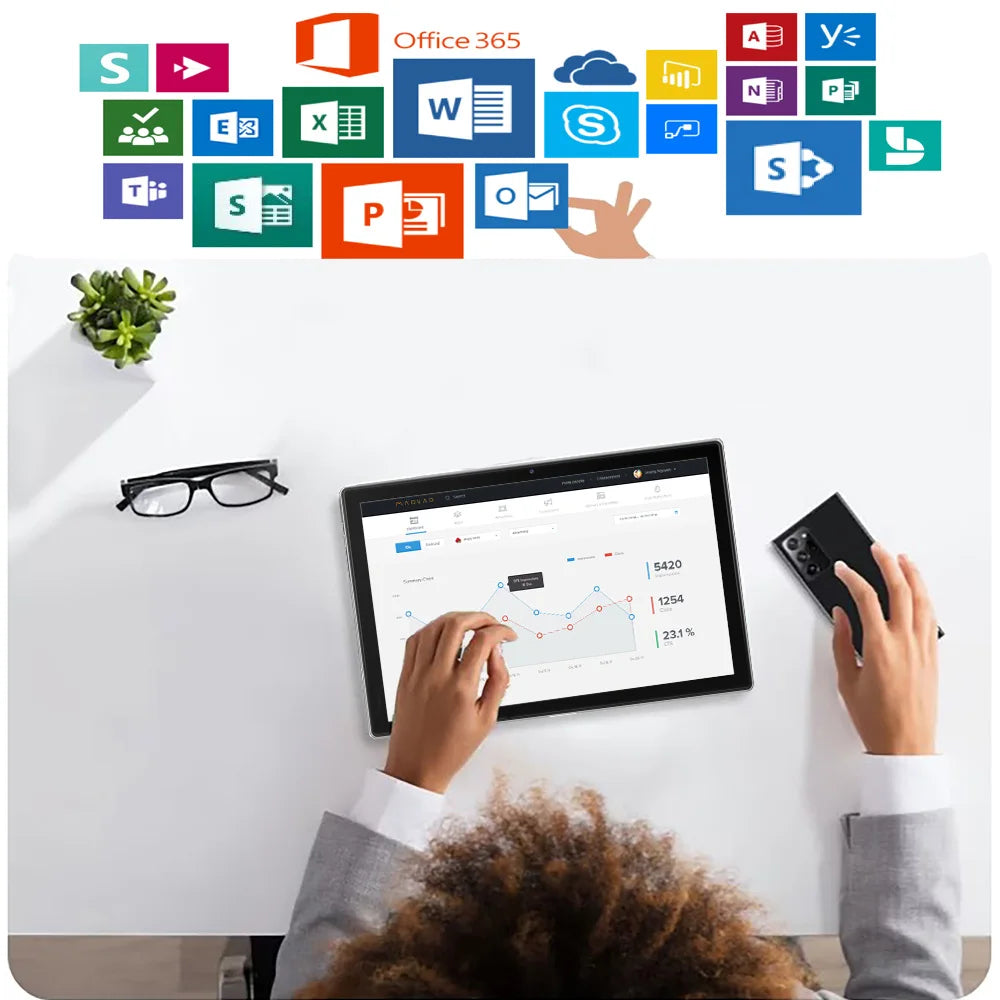 New 10.1 Inch Android Tablets Google Play Octa Core 6GB RAM 128GB