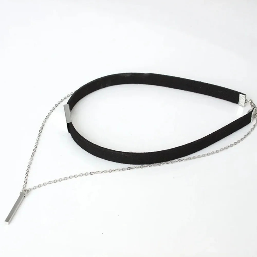Black Velvet Choker Necklace