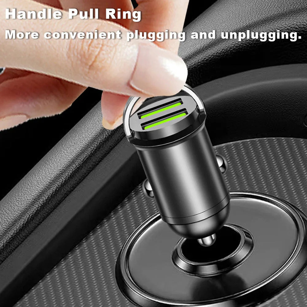 Dual Ports Mini USB Car Charger