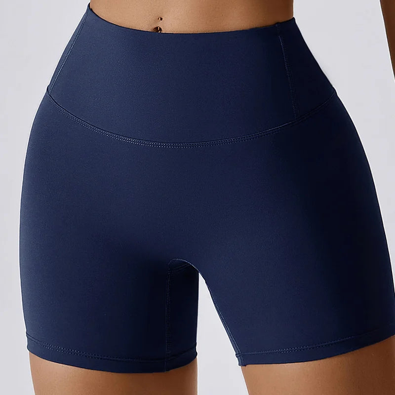 High Waist Workout Shorts Gym Wear Woman Fitness Outfits Yoga Pants
