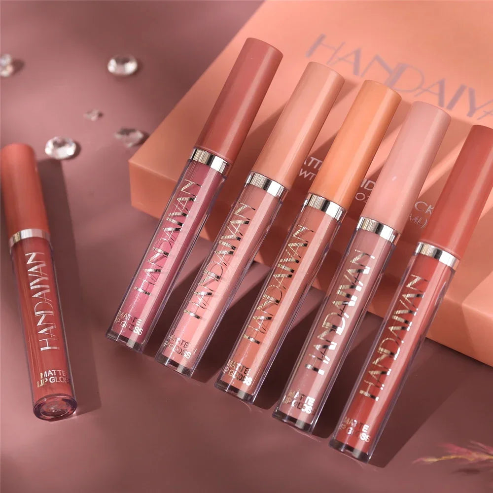 Matte Velvet Lip Gloss Waterproof Long-lasting Liquid Lipstick
