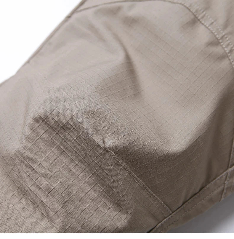 Men's Waterproof Cargo Pants Elastic Multiple Pocket Military Male Trousers Outdoor Joggers Pant.