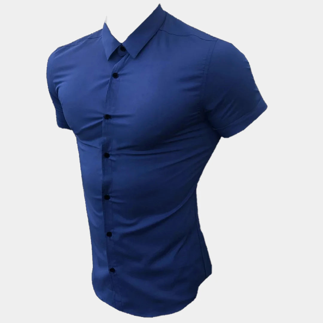 Men's Casual Formal Single-breasted Shirt