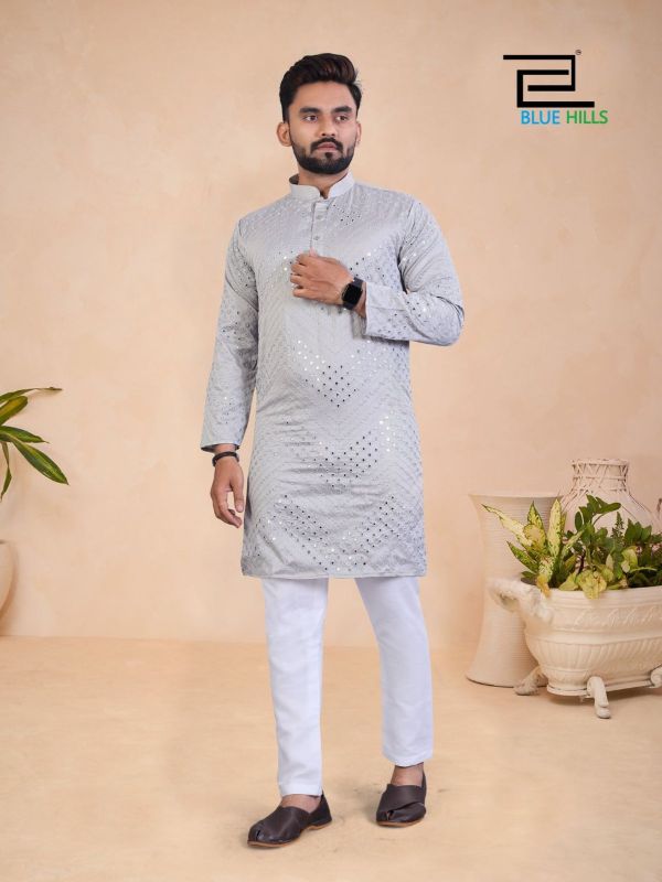 Sultan Heavy Banglori Silk Mens Party Wear Kurta Payjama For All Type Of Functions