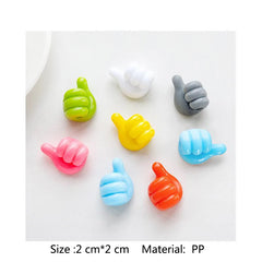 Thumb Mini Cable Organizer Silicone USB Cable Management Clips