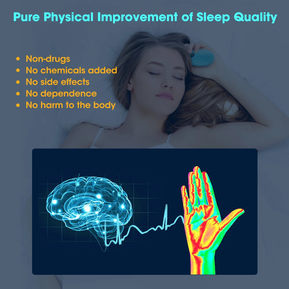 Digital Handheld Hypnosis Instrument Night Anxiety Pressure Relief Nerves Soothe Help Sleeping Device
