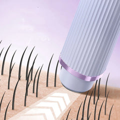 women's electric shaver - suitable for eyebrows, face, legs, and armpits, portable wet and dry hair remover