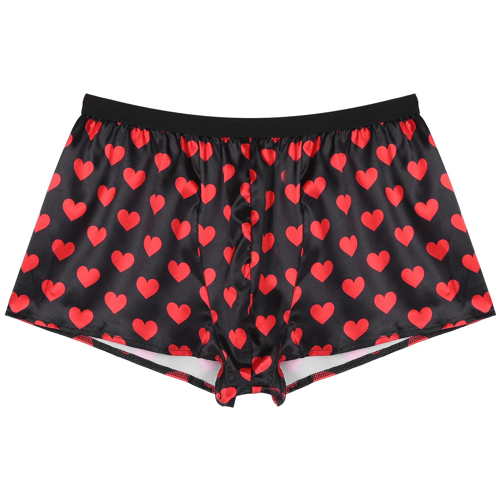 Shiny Satin Funny Boxer Shorts Mens Shorts Lightweight Panties Boxer Short for Lingerie Nightwear Japanese Man Underwear