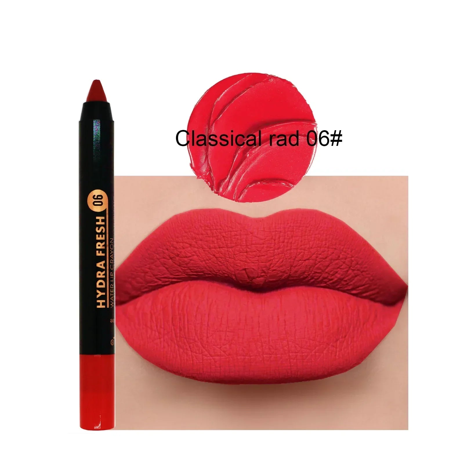 Matte Velvet Lipstick Pencil Waterproof Long Lasting Red Lip Sticks