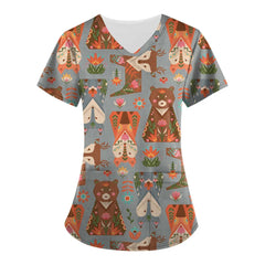 Women's T-Shirts Medical Nursing Uniform