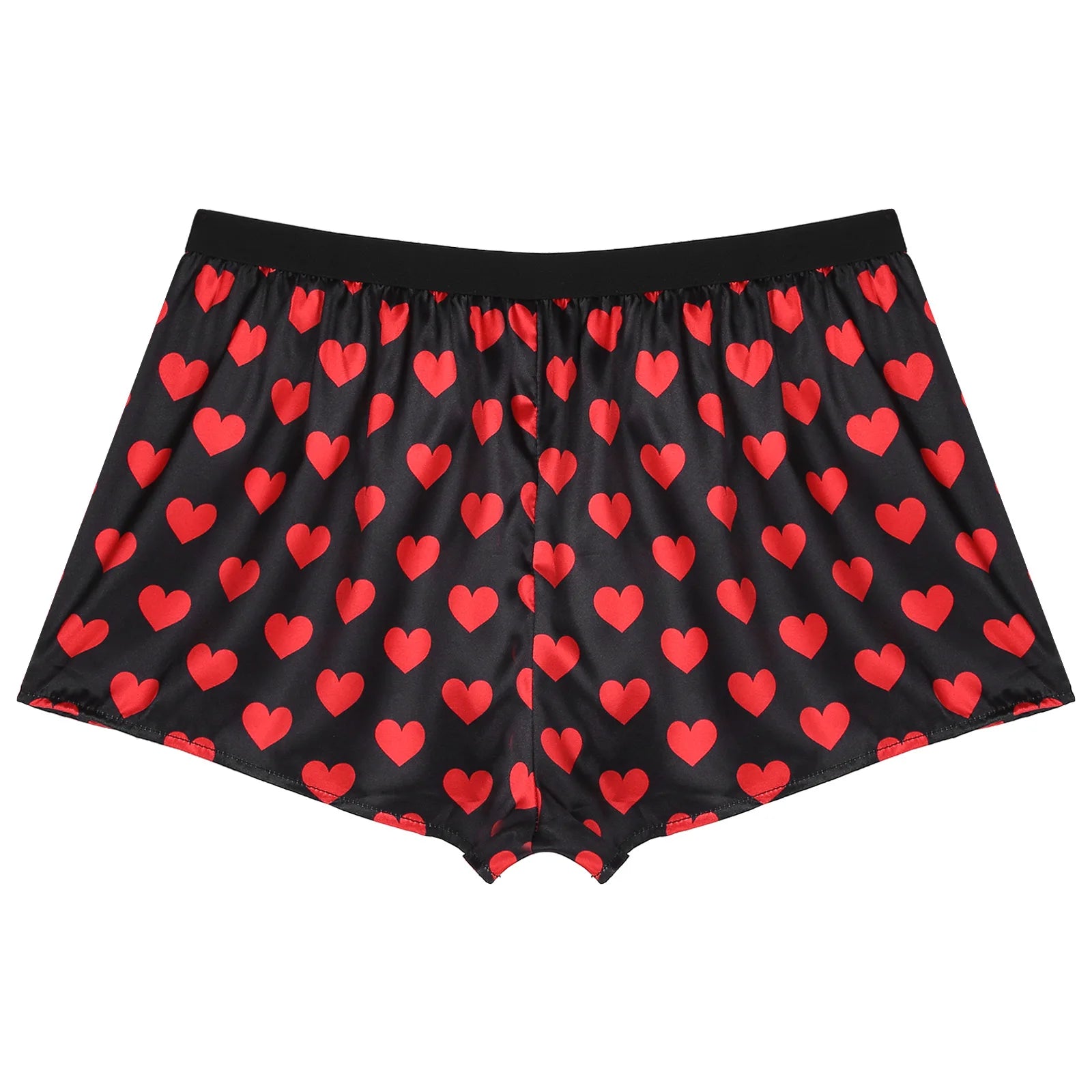 Shiny Satin Funny Boxer Shorts Mens Shorts Lightweight Panties Boxer Short for Lingerie Nightwear Japanese Man Underwear
