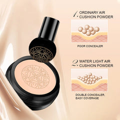 BB Cream Air Cushion Compact Make Up Foundation Concealer Cream for Face Cosmetics Makeup Mushroom Head Puff