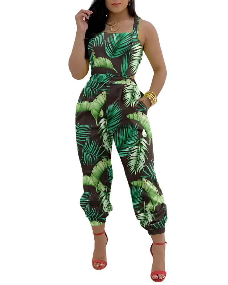 Women's High-Waist Romper Elegant Romper For Women