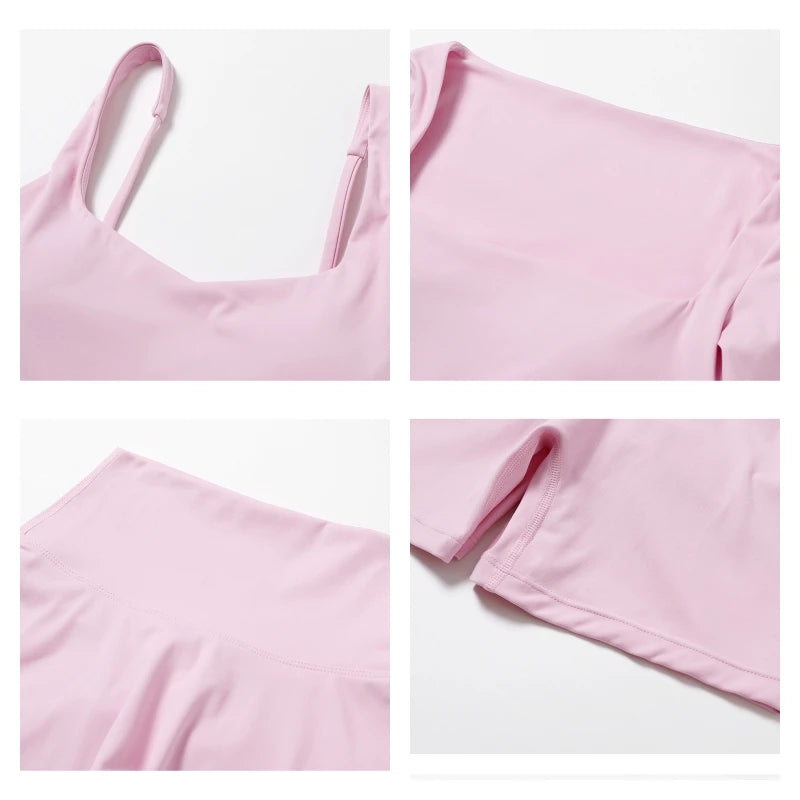 Women Quick-Drying Gym Set 2PCS Yoga Suit Women