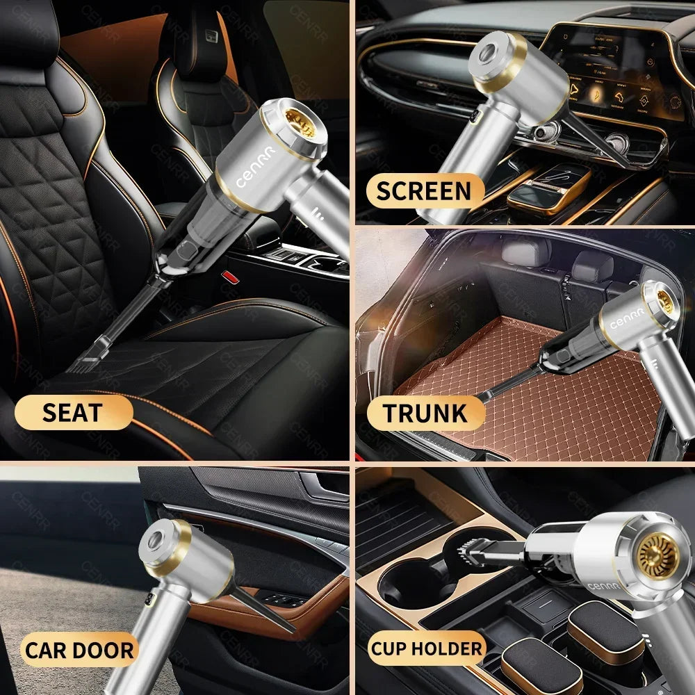 Car Vacuum Cleaner Strong Suction Wireless Cleaner