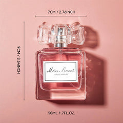 Floral Notes Eau de Parfum, Peach, Bergamot, Rose, Patchouli Fragrance