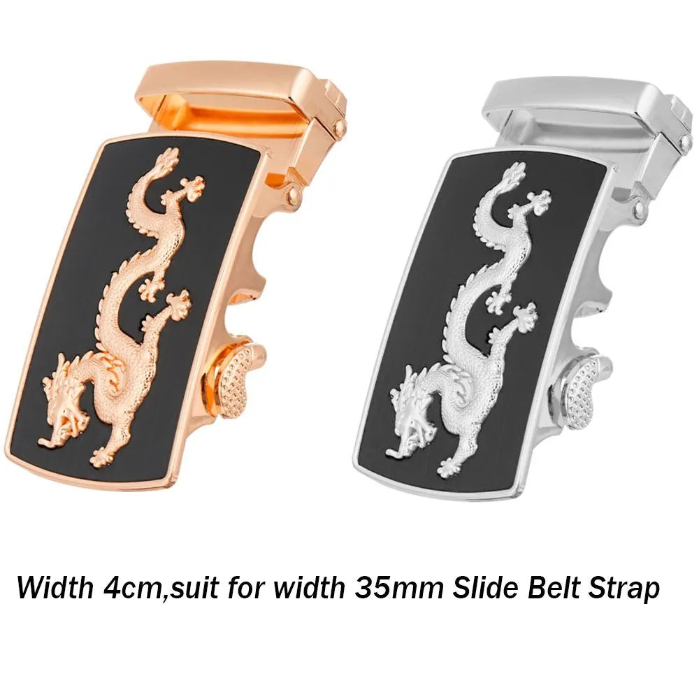 Men Belt Head Belt Buckle Leisure Belt Head Automatic Buckle