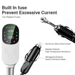 12V Car Electric Heating Blanket for Camping Trucks Off-Road Vehicles Heating Pad