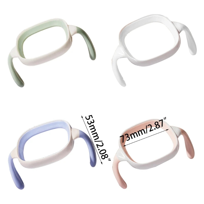 Square Shape Handle Feeding Bottle Lightweight