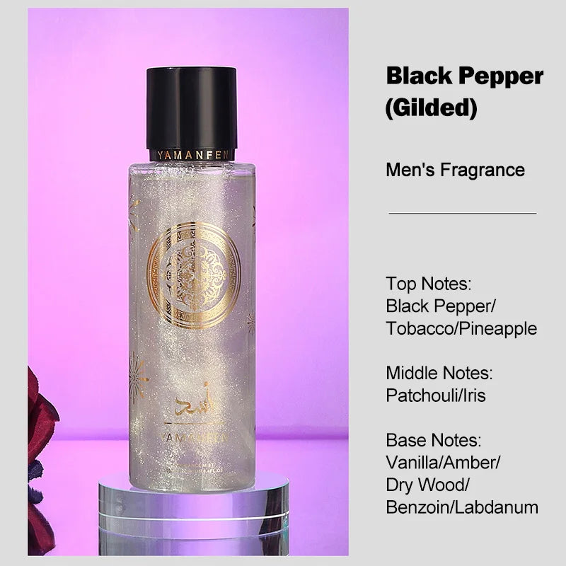 Arabic Dubai Perfume Floral Fragrance Excited Date Scent Body Spray, Long Lasting
